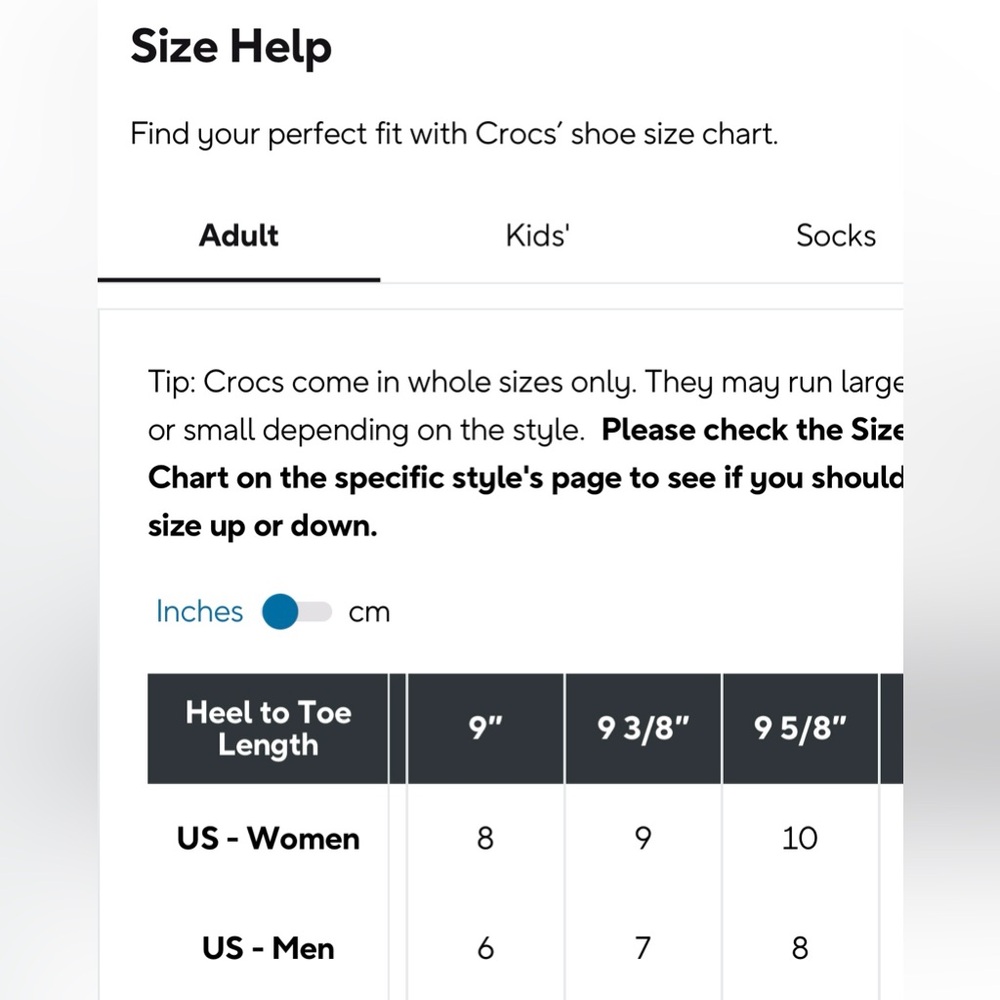 CROCS Shoes - 2 pair, one Black and one Gray - Picture 15 of 15